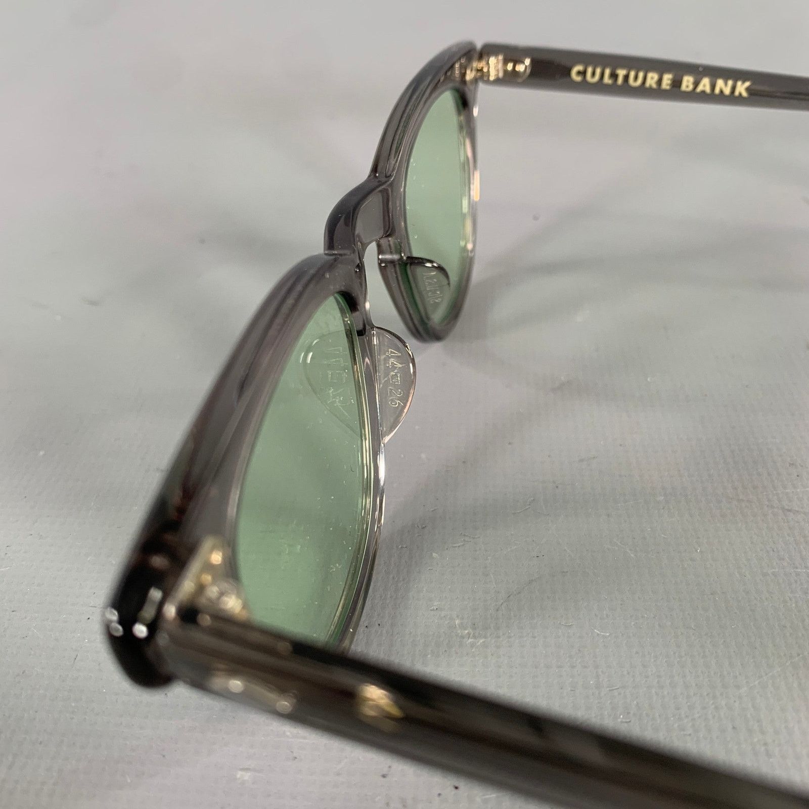 Other CULTURE BANK Grey Translucent Acetate Sunglasses Size ONE SIZE - 6 Thumbnail