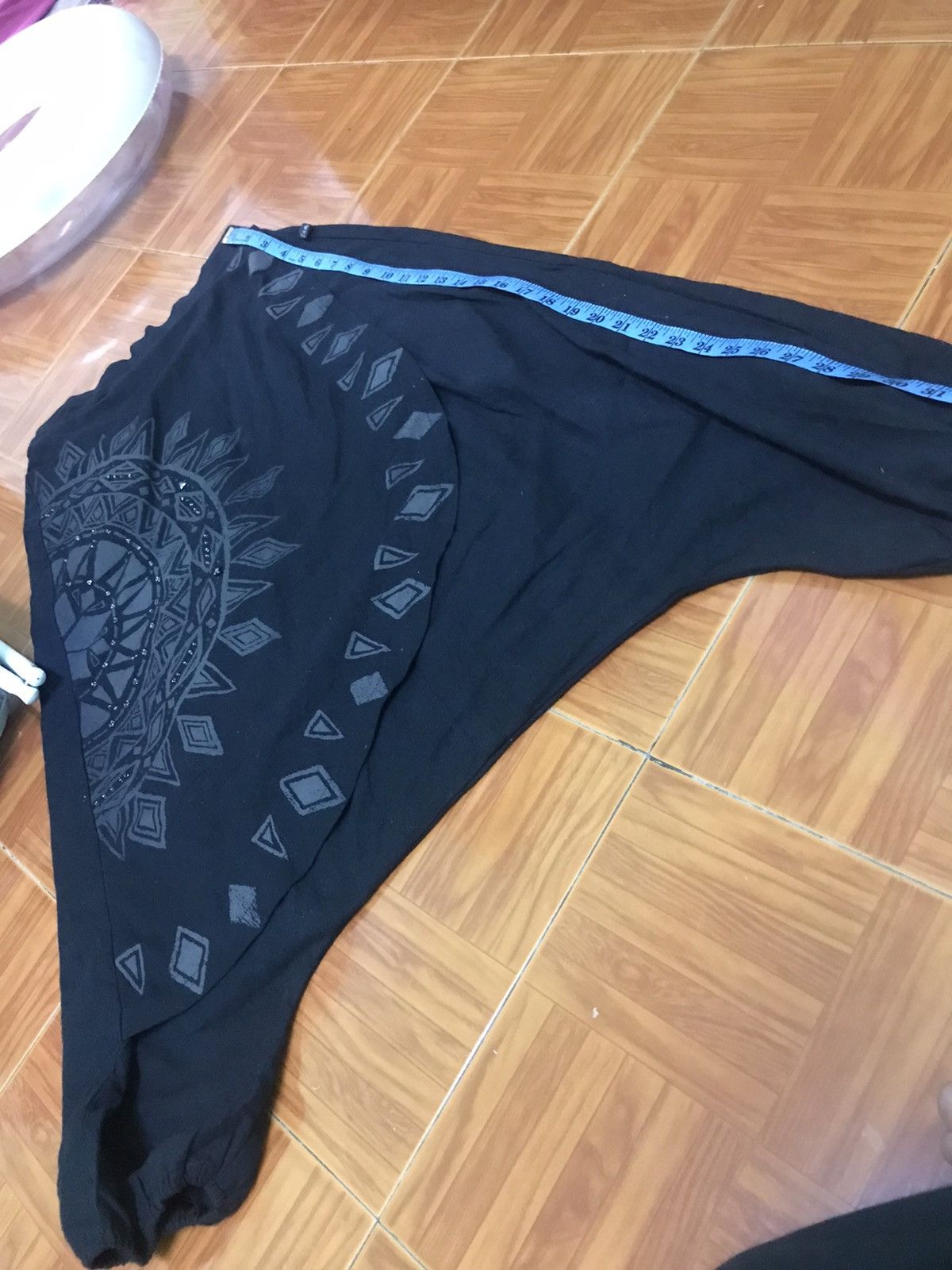 Japanese Brand size 28-34 ‼️‼️Handmade Aladdin Skirt Festival Bohemian Pant Size US 30 / EU 46 - 13 Thumbnail