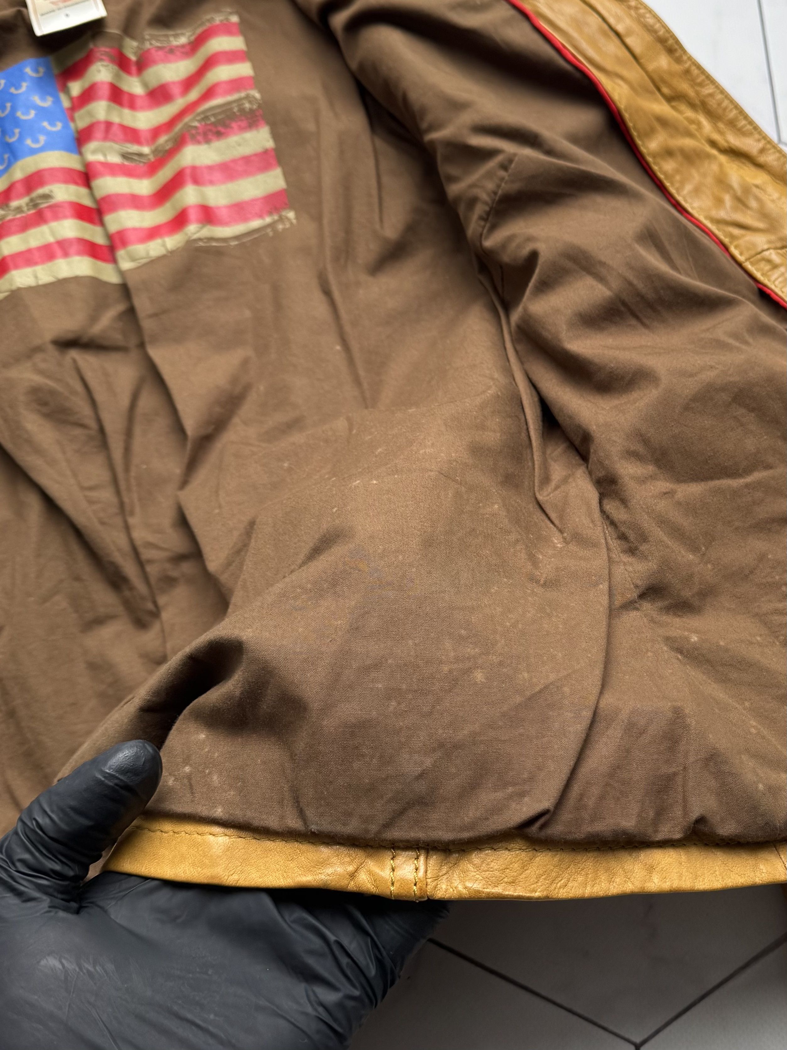 True Religion True Religion Vintage Leather Jacket (B550) Size S / US 4 / IT 40 - 16 Thumbnail