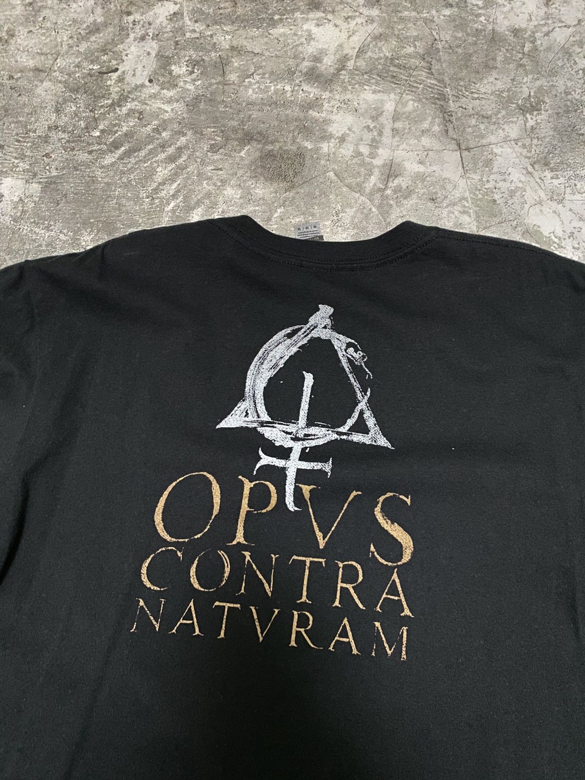 Band Tees Behemoth opus contra Natvram tee Size US M / EU 48-50 / 2 - 3 Thumbnail