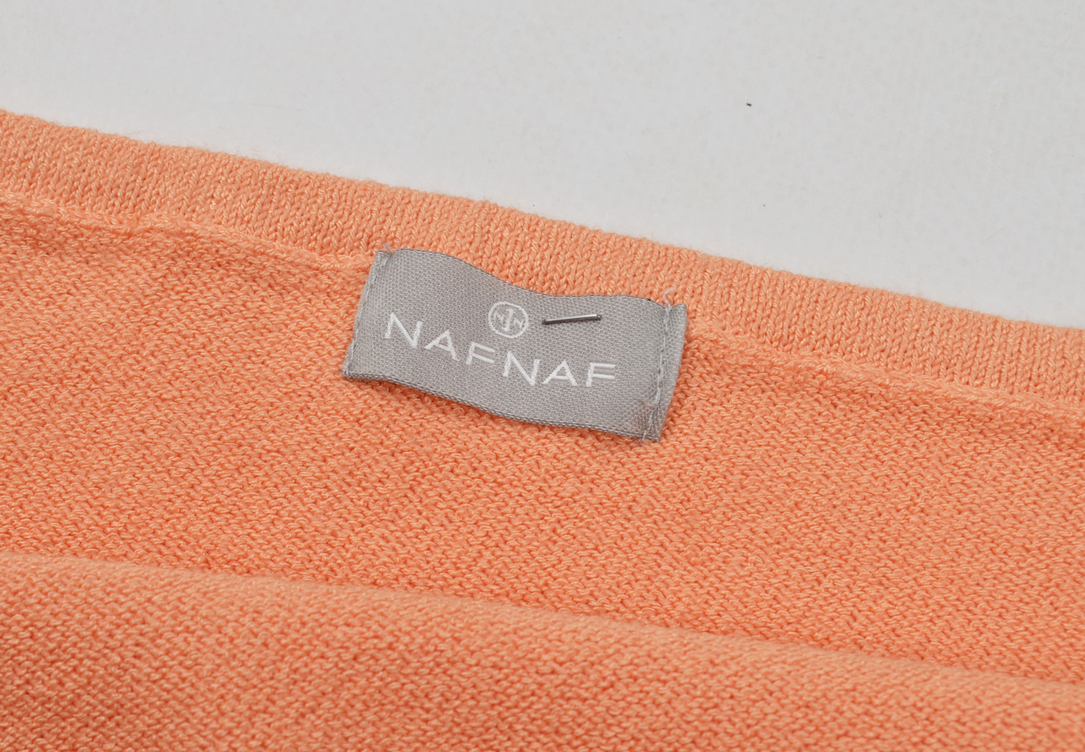 Vintage Vintage Naf Naf Y2K Apricot Knit Halter Top Size M / US 6-8 / IT 42-44 - 6 Thumbnail