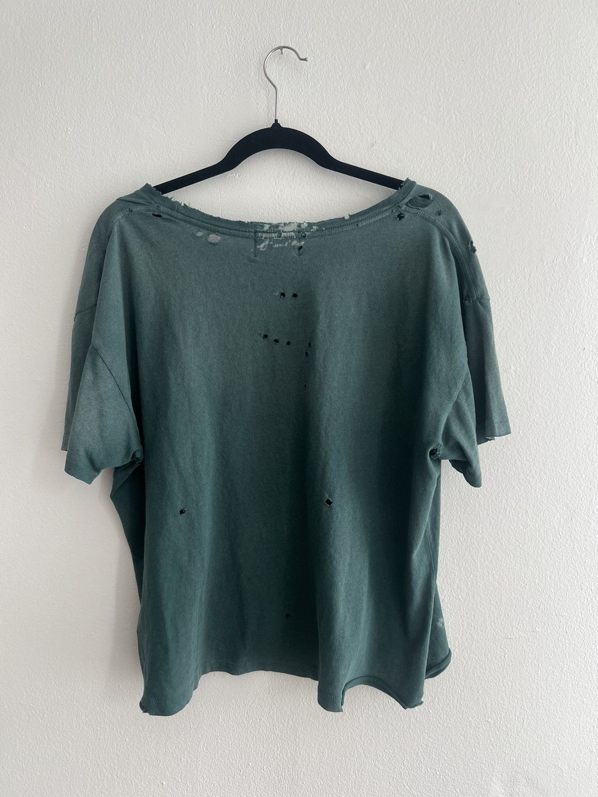 Enfants Riches Deprimes FW24 Green Distressed Logo tee Size US M / EU 48-50 / 2 - 2 Thumbnail