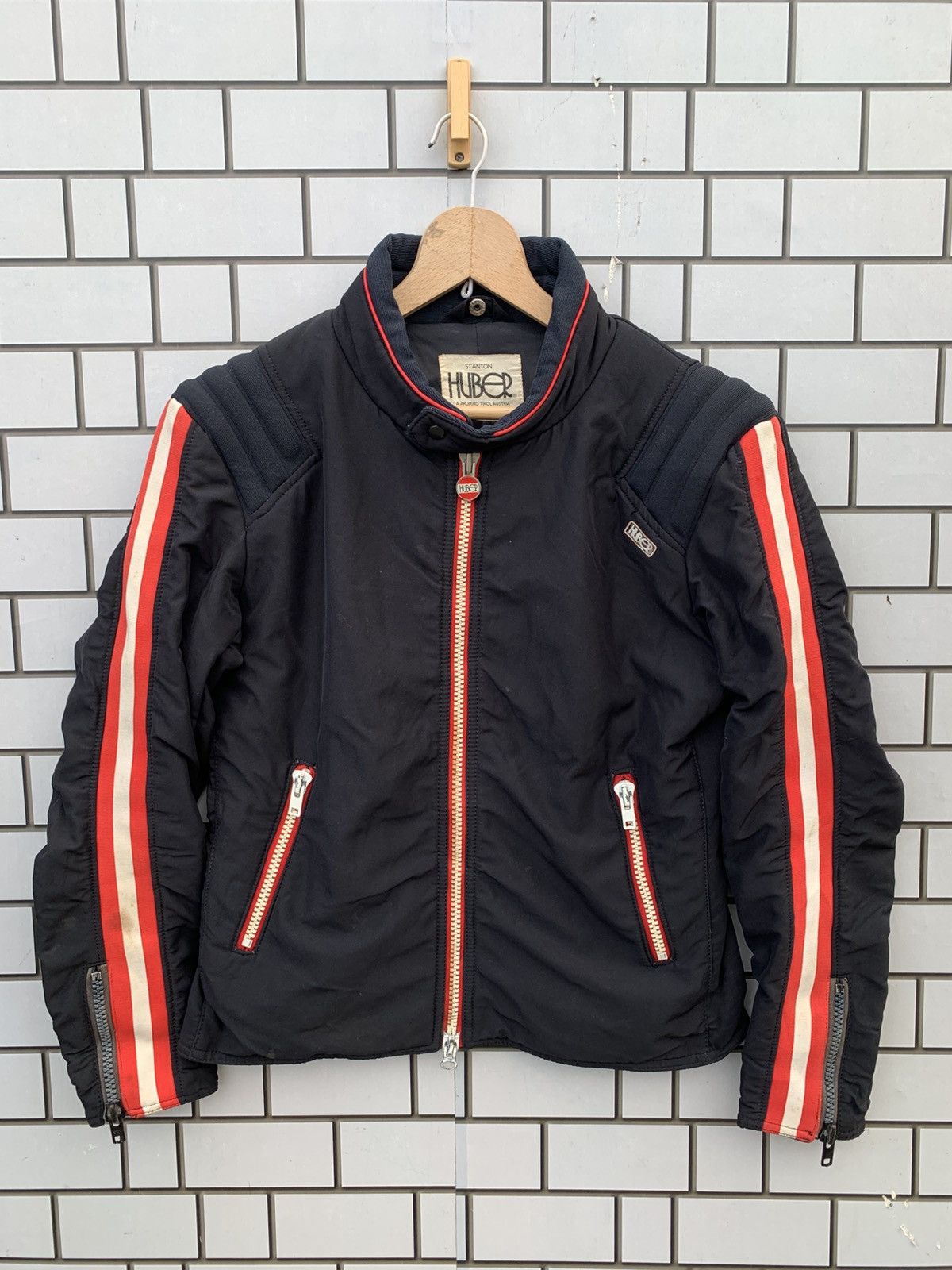 Vintage Vintage Huber By GTO Rider Jacket Size US L / EU 52-54 / 3 - 1 Thumbnail