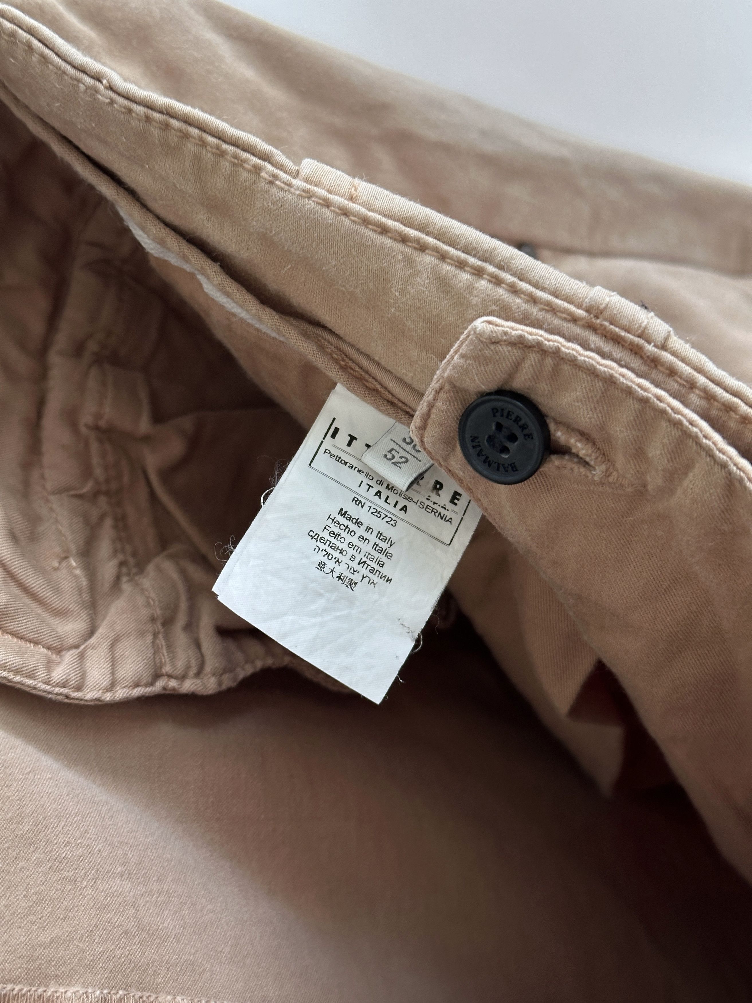Pierre Balmain Pierre Balmain Beige Casual Pants Size US 36 / EU 52 - 10 Thumbnail