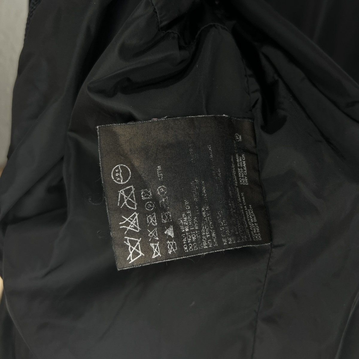 Designer × Prada Prada Nylon Light Jacket Black Logo Zip Logo Size XS / US 0-2 / IT 36-38 - 8 Thumbnail