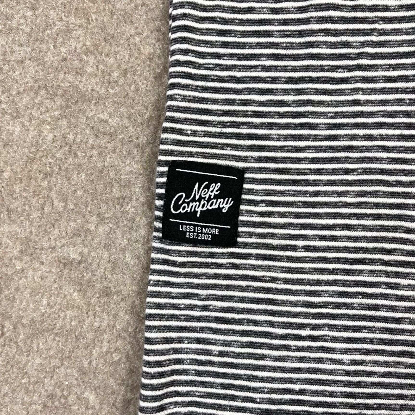 Vintage Neff Shirt Men Regular L Black Short Sleeve Stripe Pocket Tee Streetwear Stretch Vintage? Size US L / EU 52-54 / 3 - 6 Thumbnail