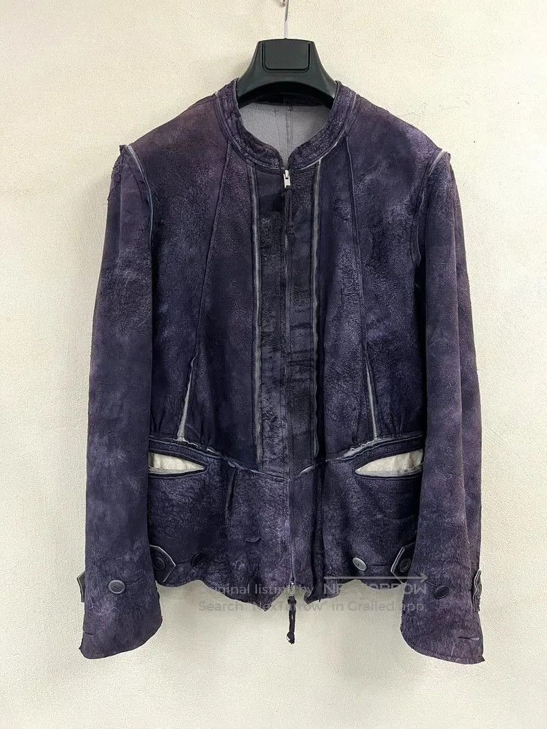 Takahiromiyashita The Soloist. Takahiro Miyashita The Soloist Leather Jacket. Size US S / EU 44-46 / 1 - 1 Thumbnail