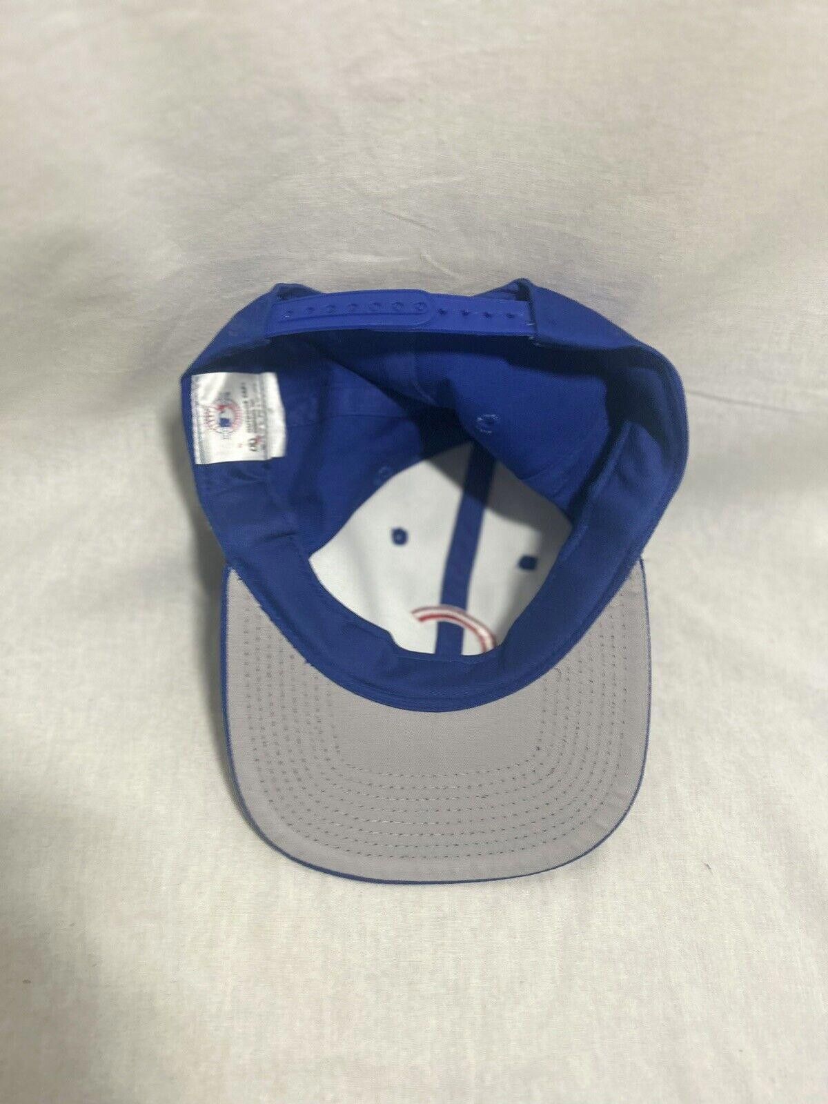 Designer Vintage MLB Chicago Cubs Snapback Hat 80s 90s Outdoor Cap Size ONE SIZE - 4 Thumbnail