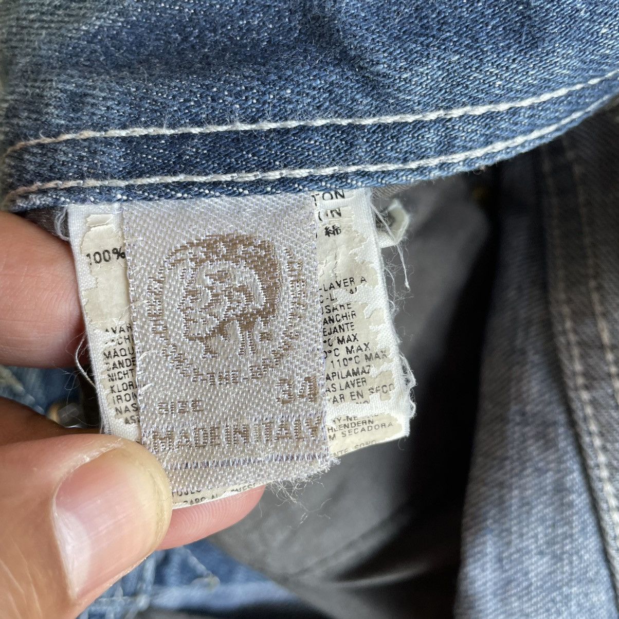 Diesel 🔥Vintage Diesel Kajo Stoned Washed Ripped Distress Jeans Size US 36 / EU 52 - 15 Thumbnail