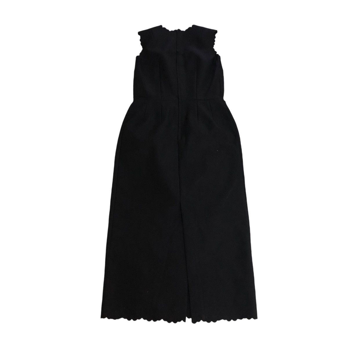 Comme des Garcons CDG BLACK DRESS WITH SCALLOPED EDGES & WIDER HIPS SPRING 99 Size M / US 6-8 / IT 42-44 - 13 Thumbnail
