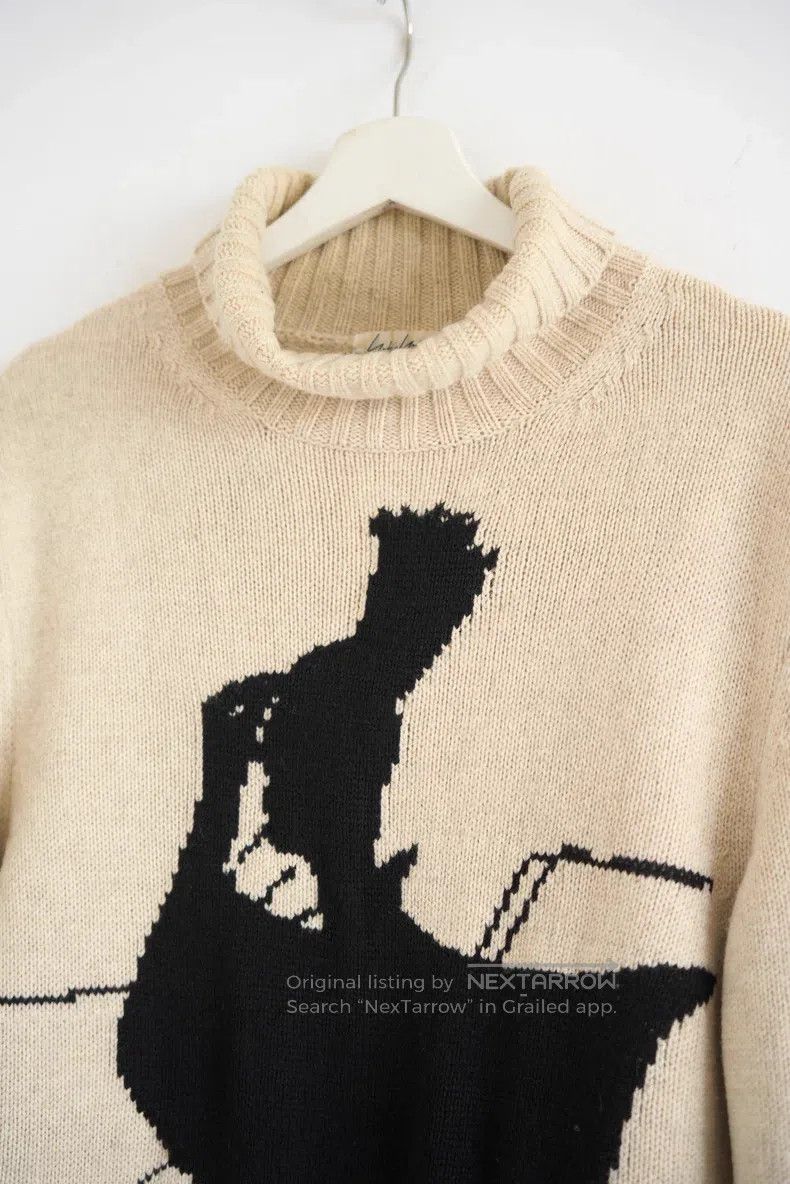 Yohji Yamamoto Yohji Yamamoto 17aw samurai silhouette sweater Size US L / EU 52-54 / 3 - 3 Thumbnail