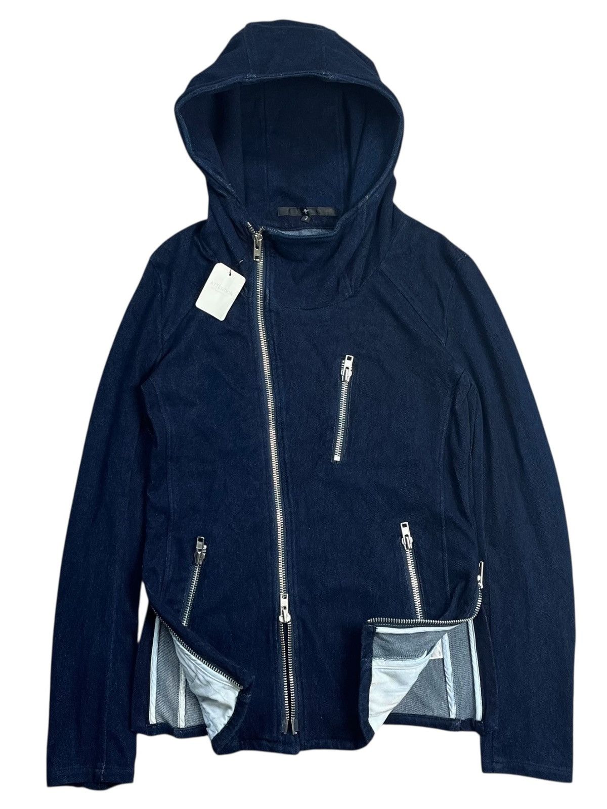 BUFFALO BOBS 2000s No ID - Asymetrical Zips Jacket Size US M / EU 48-50 / 2 - 3 Thumbnail