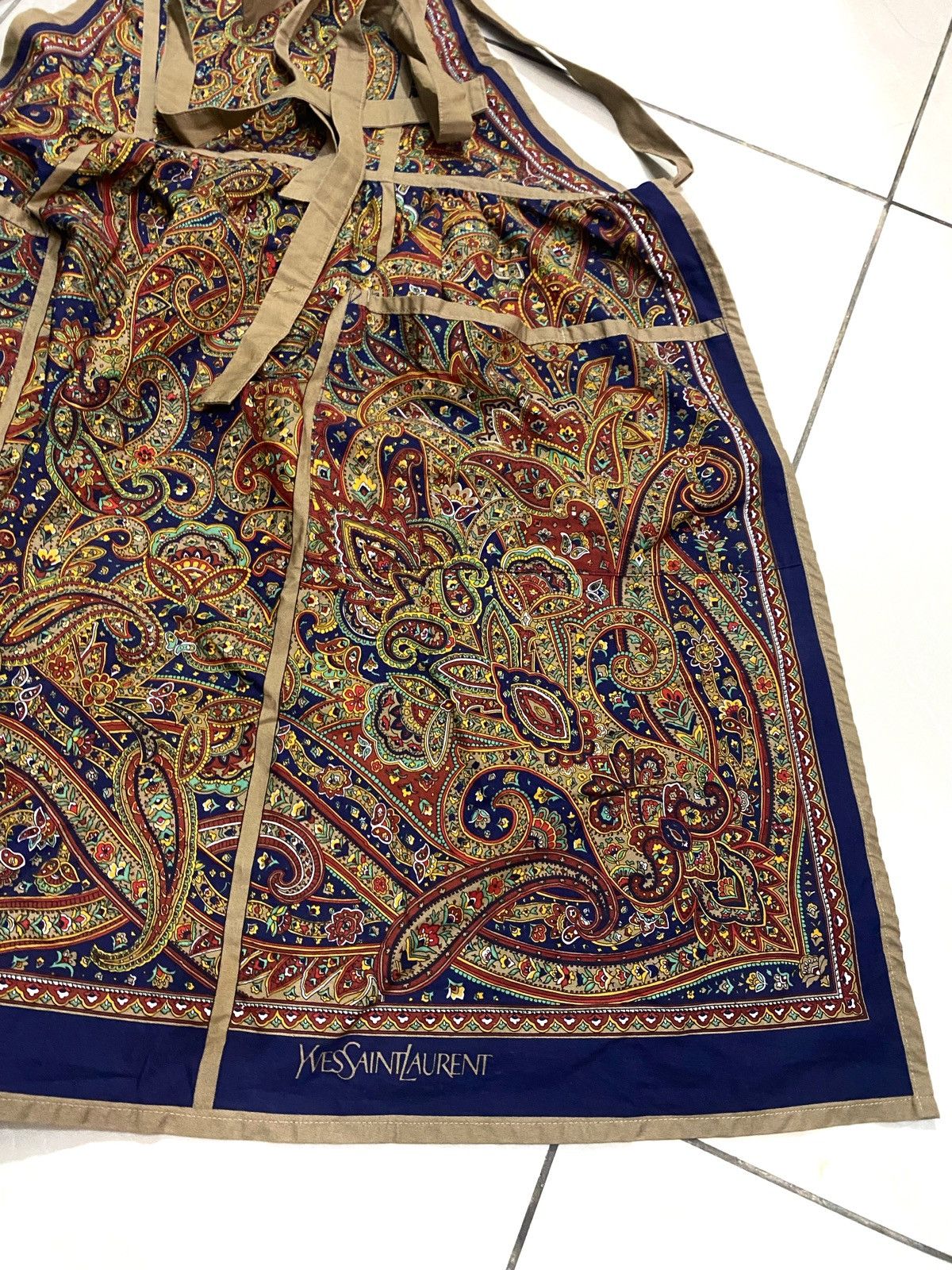 Vintage × Yves Saint Laurent Vintage Yves Saint Laurent apron Size ONE SIZE - 6 Thumbnail
