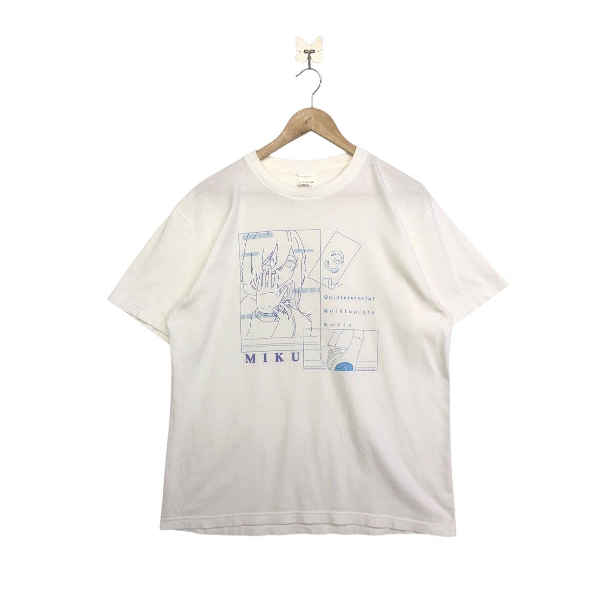 Anime NAKANO MIKU Anime Graphic Wifu Tshirt Size US L / EU 52-54 / 3 - 1 Thumbnail