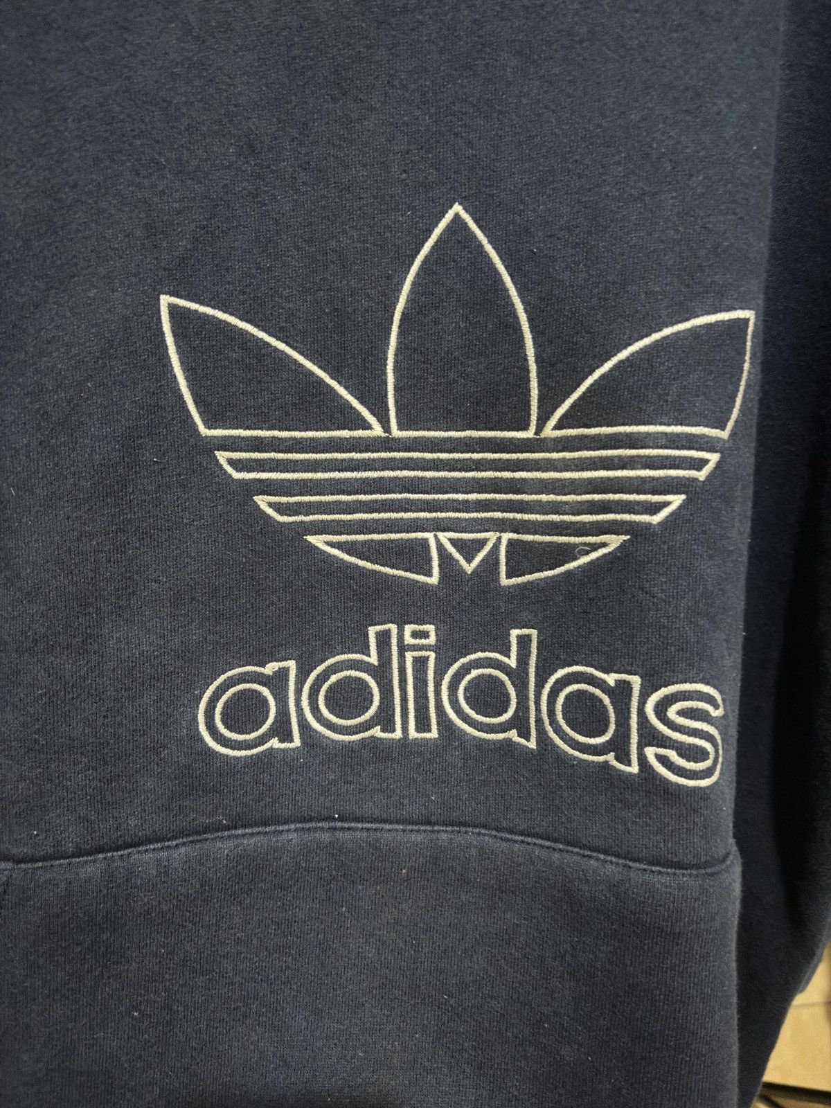 Adidas Adidas Sweatshirt Crewneck Big Logo Vintage Size US M / EU 48-50 / 2 - 4 Thumbnail