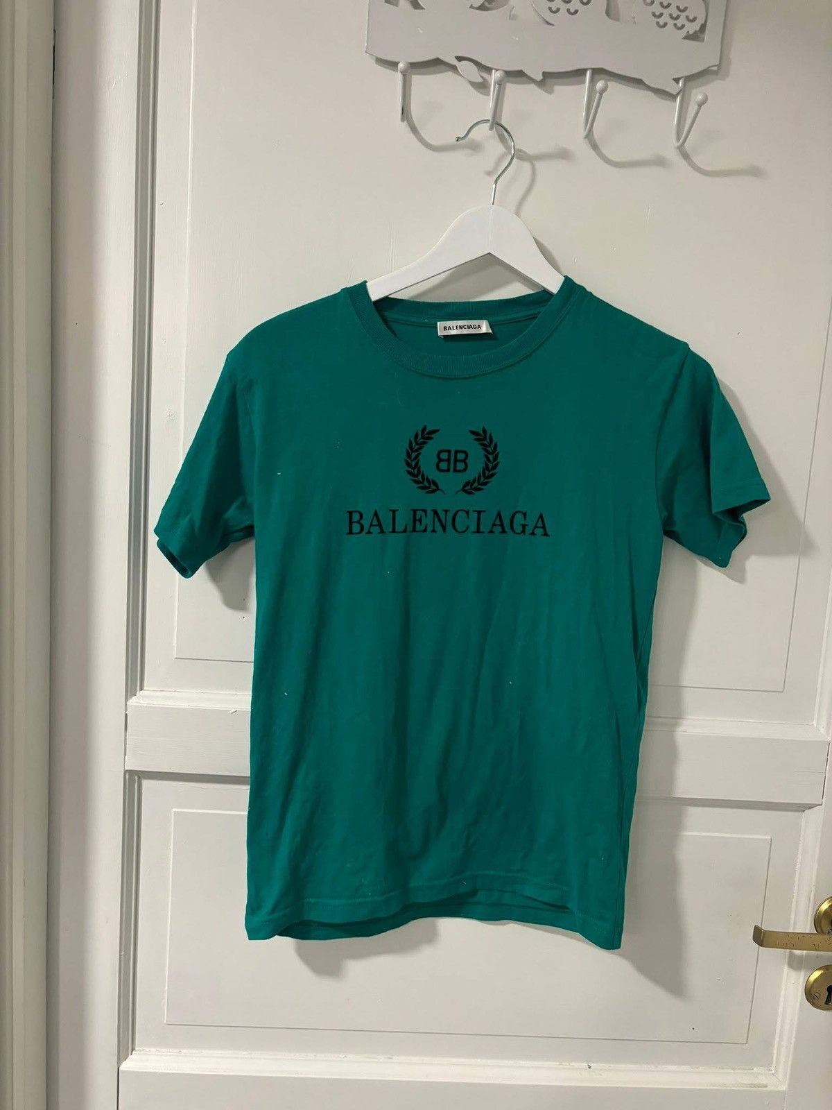 Balenciaga Logo tee Size US S / EU 44-46 / 1 - 1 Thumbnail