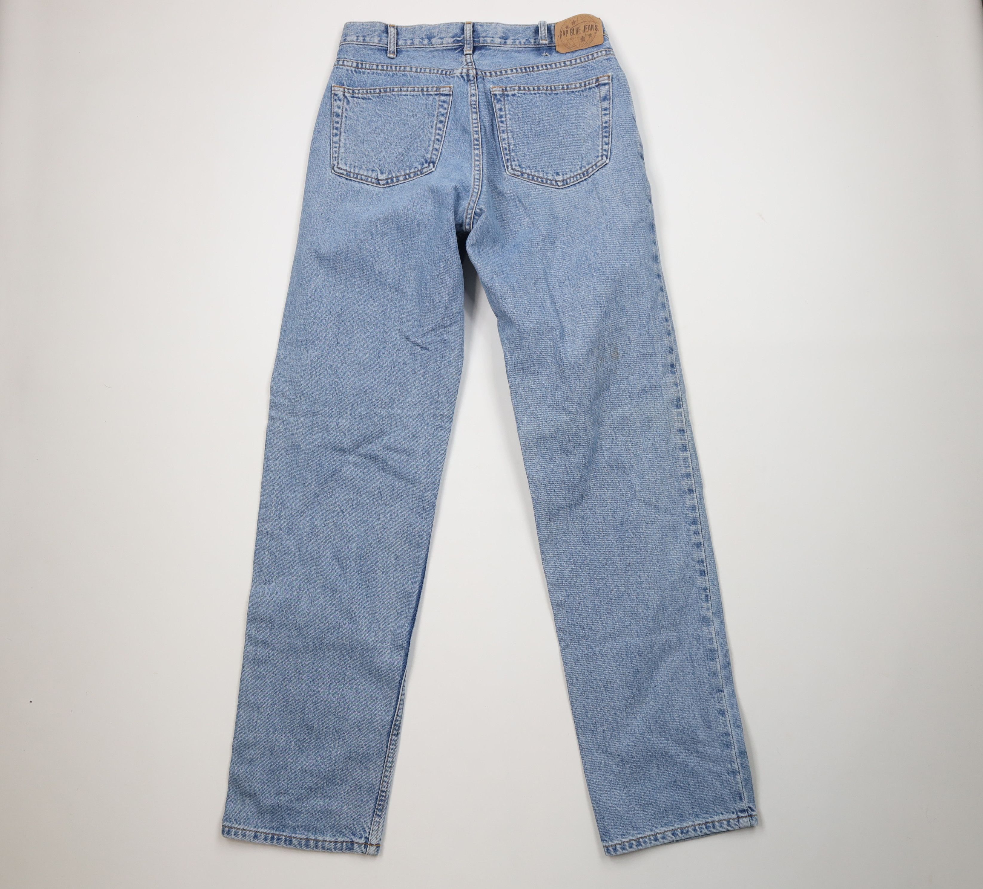 Gap Vintage 90s Gap Relaxed Straight Leg Button Fly Jeans USA Size US 33 - 8 Thumbnail