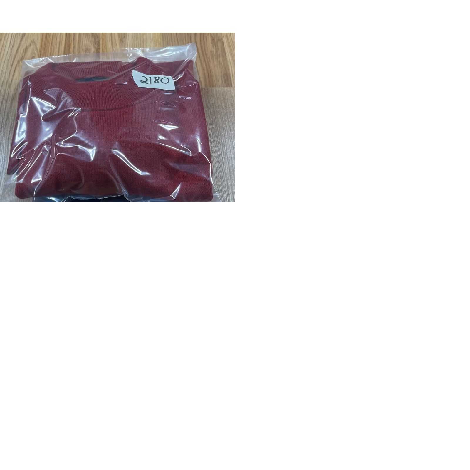 Vintage Sag Harbor Sweater Womens Petite Small Red Knit Mock Neck Long Sleeve Acrylic Size S / US 4 / IT 40 - 9 Thumbnail