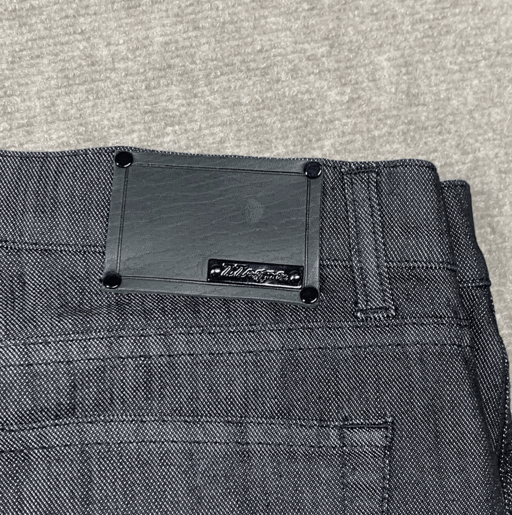 Ermenegildo Zegna Zegna Jeans Mens 36 Dark Blue Italy Pants 75ELC2 Size US 36 / EU 52 - 2 Thumbnail
