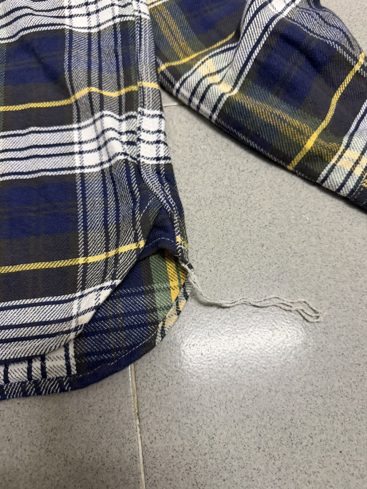 Japanese Brand Vintage Houston Union Made Flannel Shirt Size US M / EU 48-50 / 2 - 7 Thumbnail