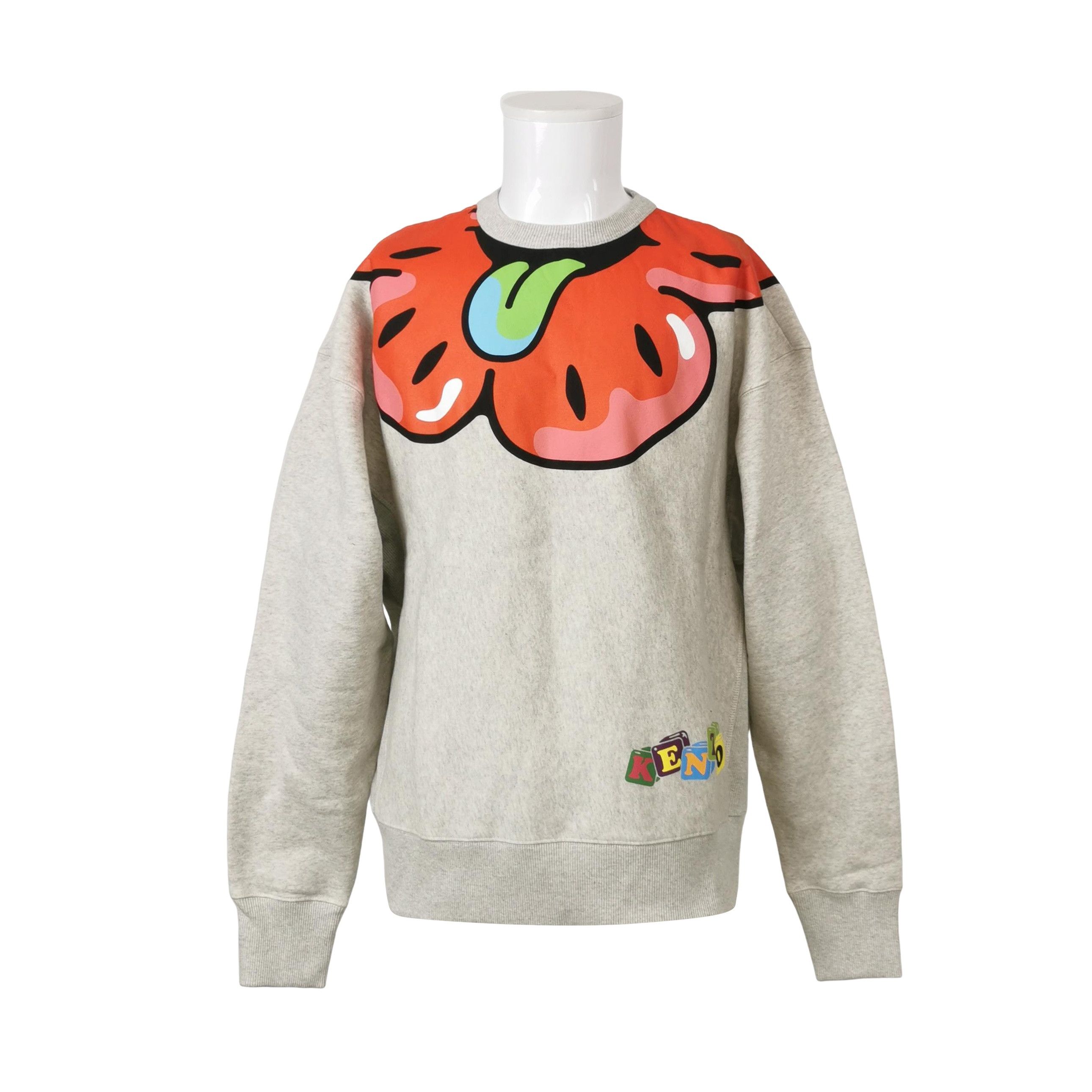 Kenzo Kenzo Boke Flower Graphic Sweatshirt Size M Size US M / EU 48-50 / 2 - 1 Thumbnail