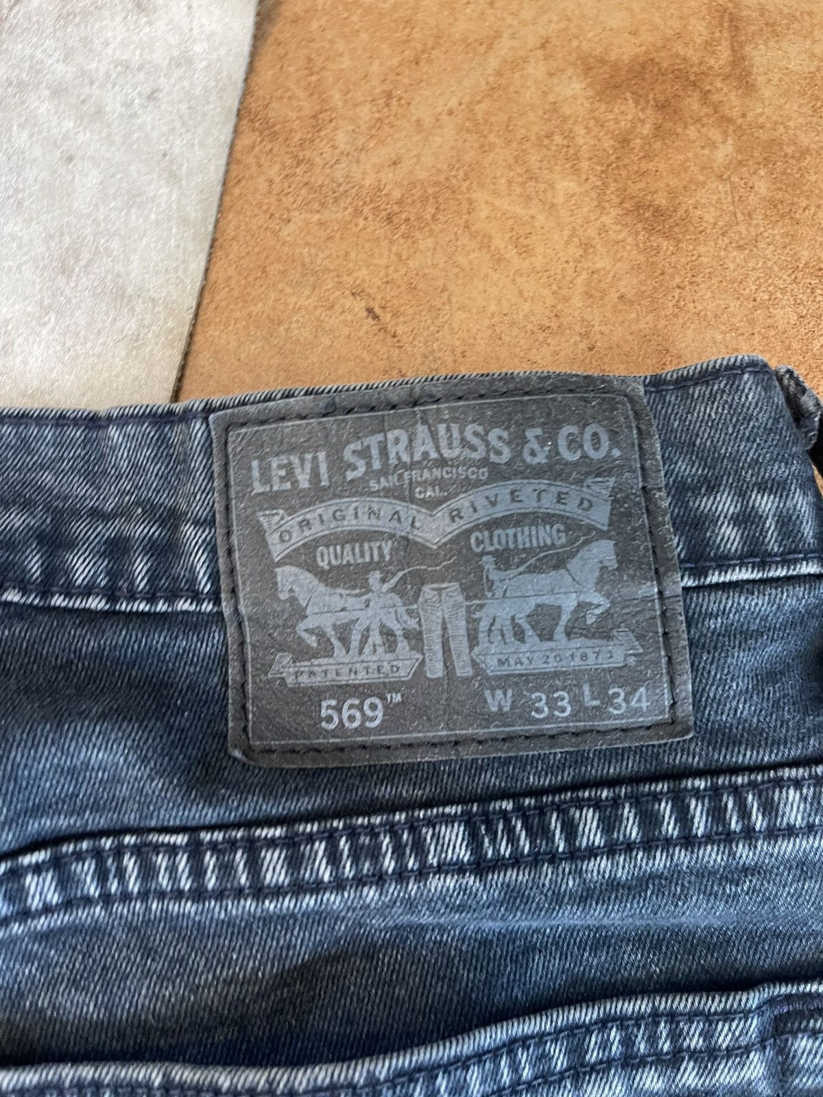 Levi's Levi’s 569 33x34 - Faded Black Size US 33 - 4 Thumbnail