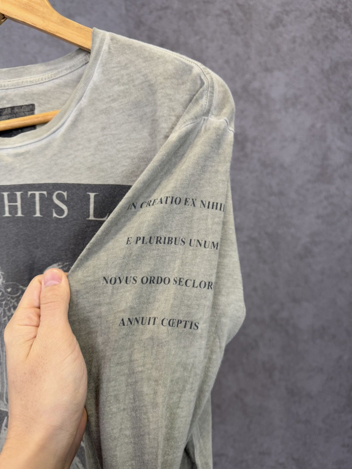 Allsaints Allsaints vintage designer art avant garde longsleeve Size US S / EU 44-46 / 1 - 6 Thumbnail