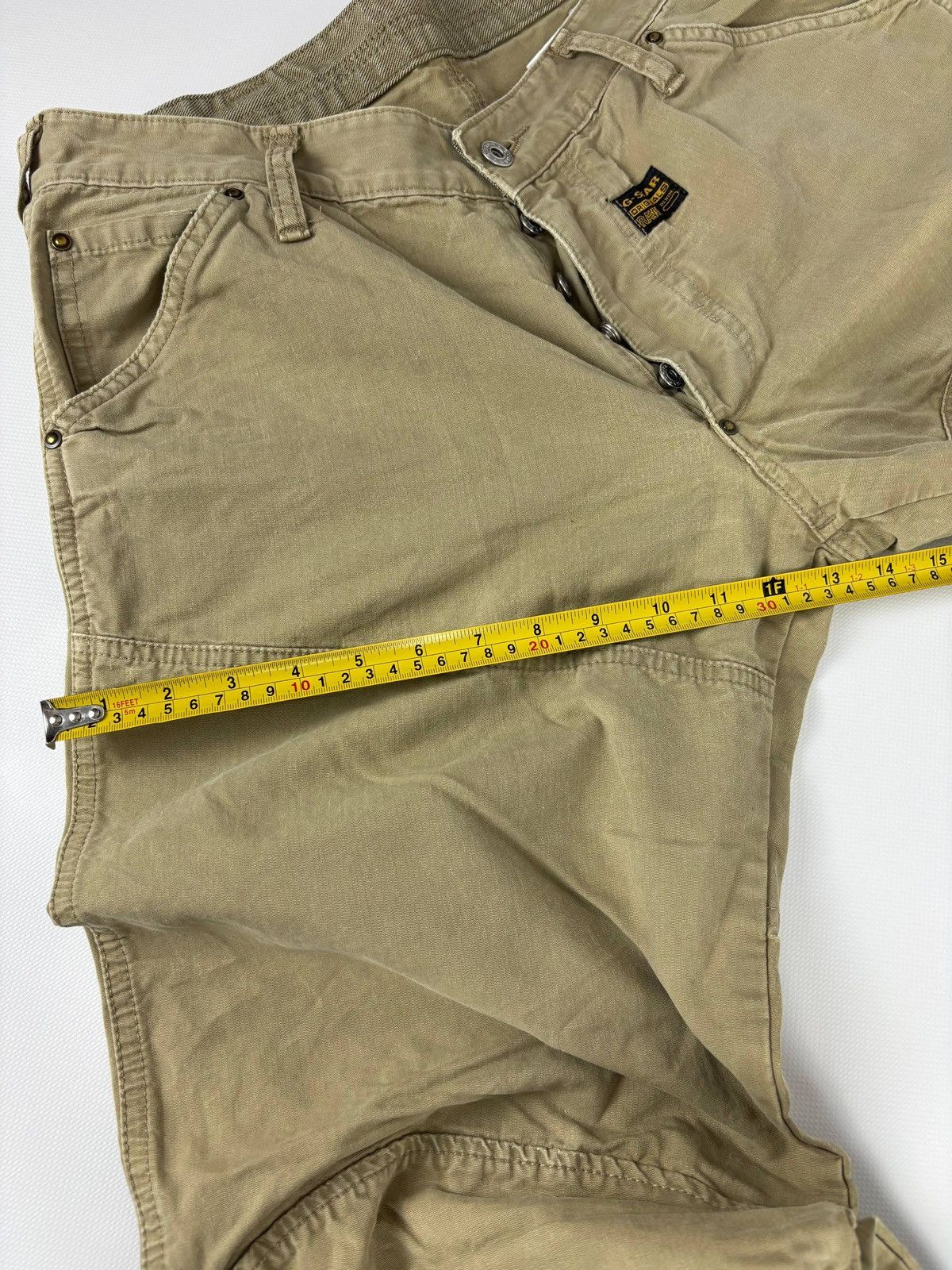 G-Star y2k G Star Raw Raw Edges Baggy Zip Pants Size 33 Size US 33 - 14 Thumbnail
