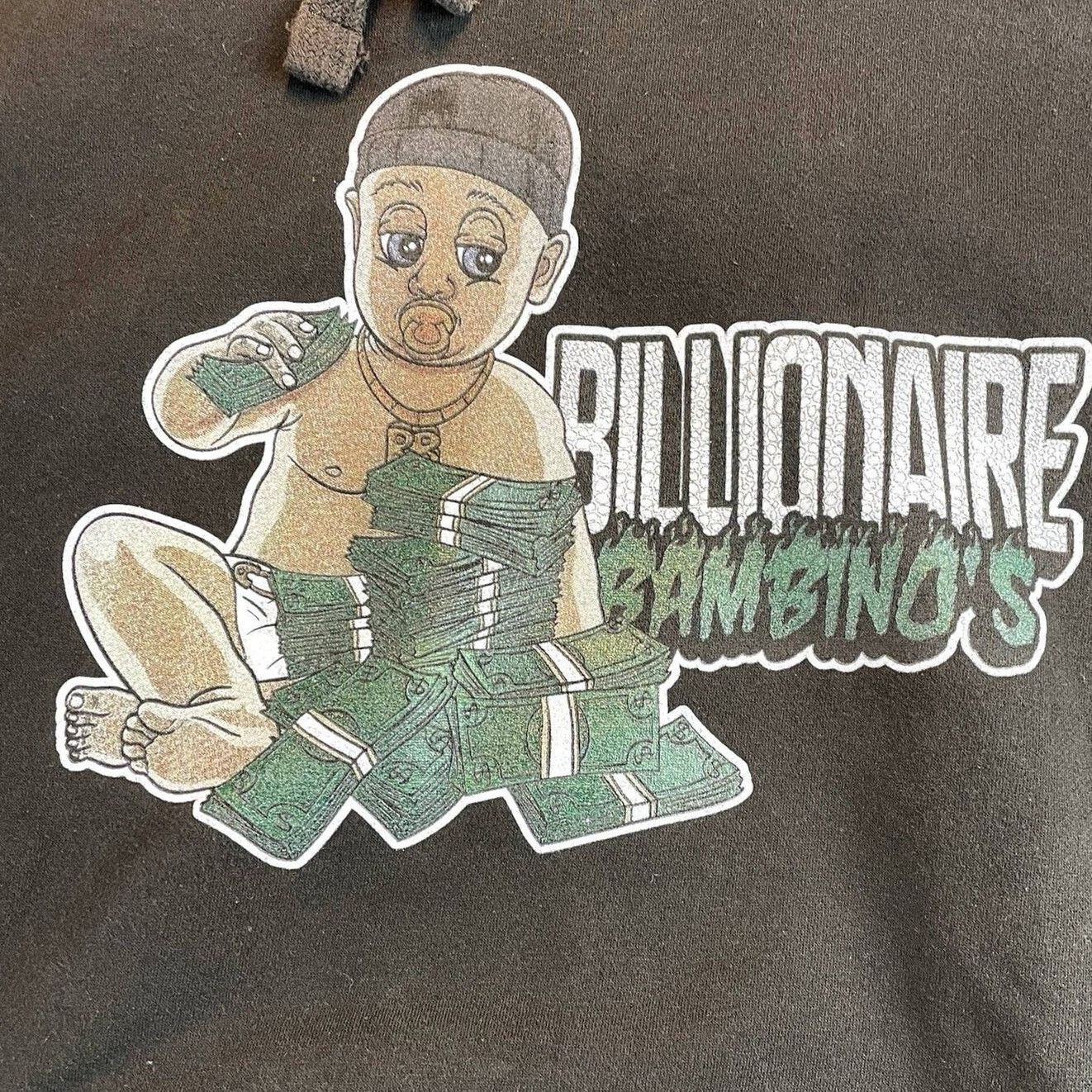 Other BILLIONAIRE BAMBINOS Hoodie Mens (L) Skate California Size US L / EU 52-54 / 3 - 4 Thumbnail