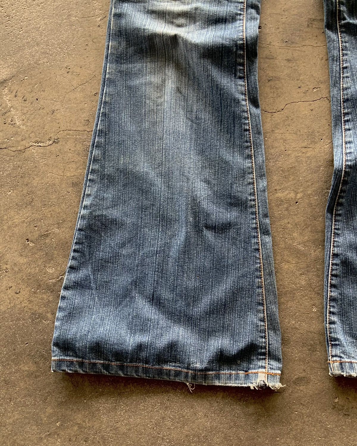 If Six Was Nine 2000s Emba Ifsixwasnine Lgb Style Flared Jeans Size US 28 / EU 44 - 3 Thumbnail