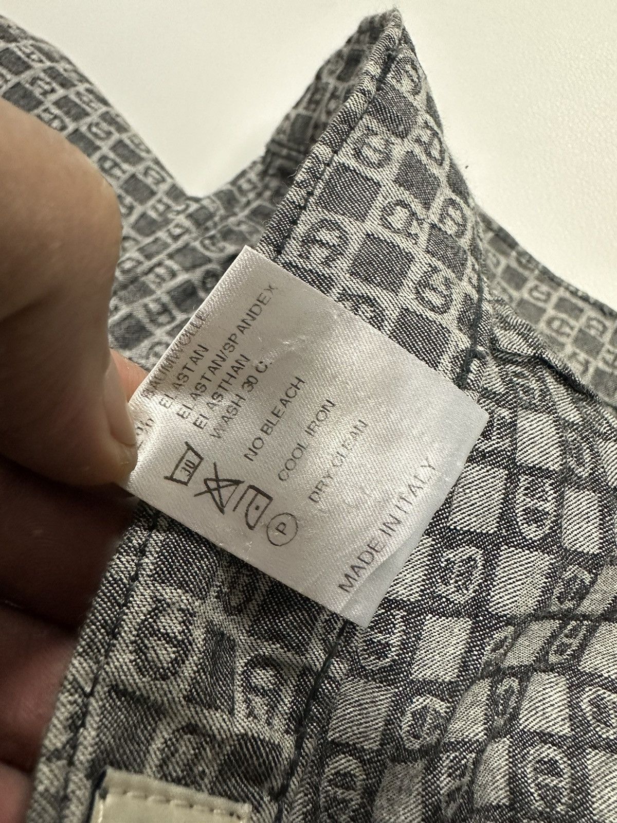 Aigner × Etienne Aigner Aigner monogram pants Pantalone denim Size 30" / US 8 / IT 44 - 15 Thumbnail