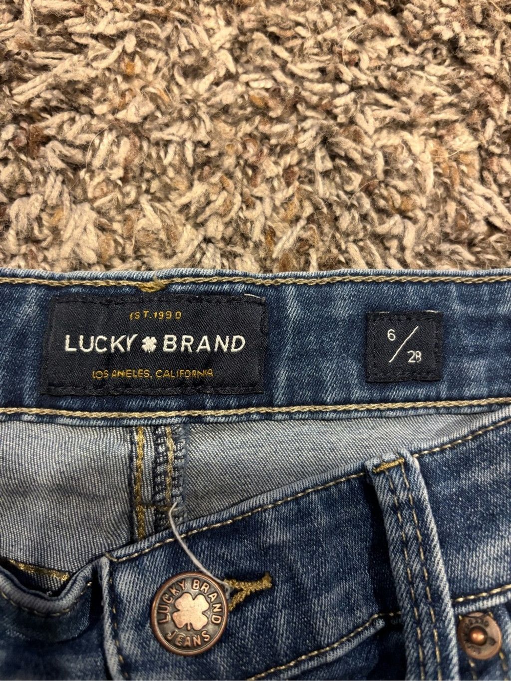 Lucky Brand Lucky Brand Women's Skinny Jeans Size 28" / US 6 / IT 42 - 7 Thumbnail
