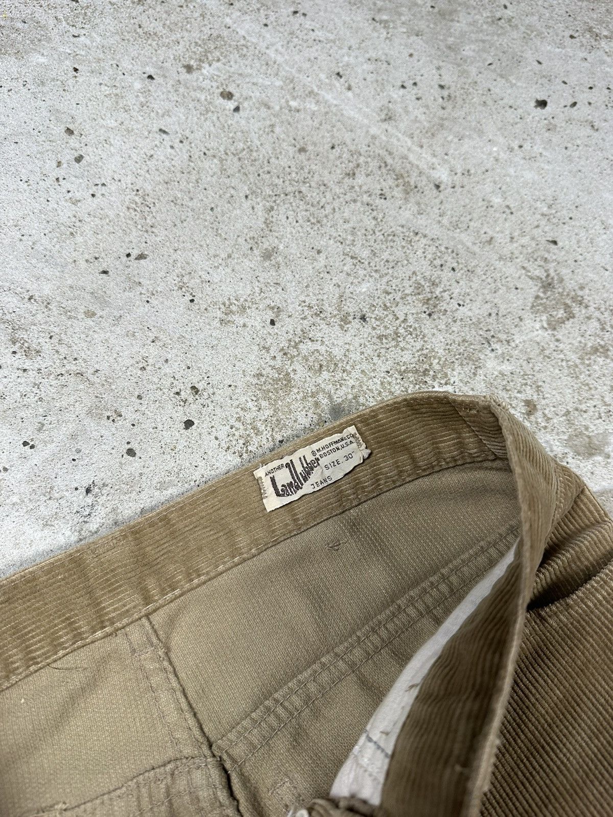 Vintage Vintage 70s Land Lubber Beige Corduroy Pants Size US 30 / EU 46 - 8 Thumbnail