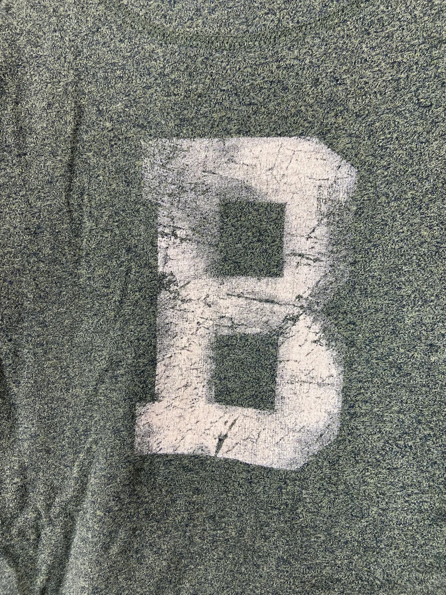 David Beckham David Beckham Green | Distressed B Print | Vintage Style Size US S / EU 44-46 / 1 - 5 Thumbnail