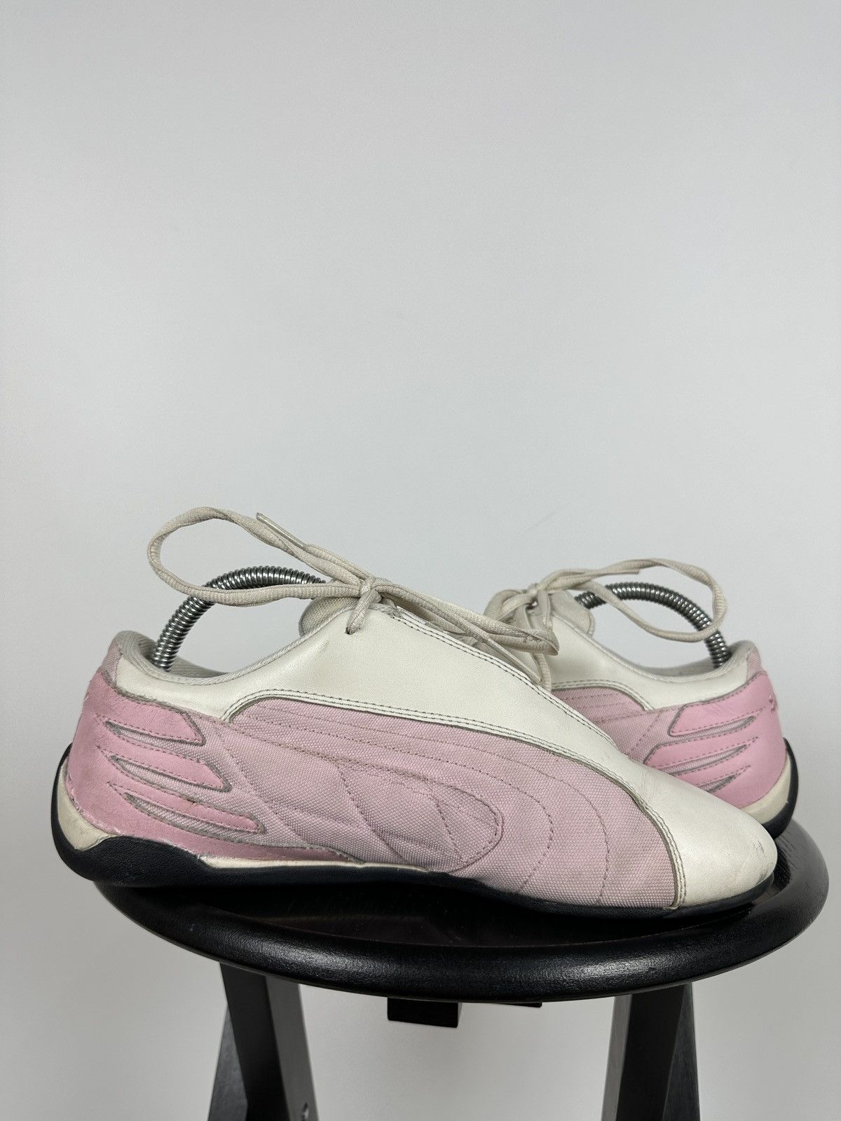 Puma Vintage Puma Speedcat Leather Y2K Pink/White Sneakers Size US 11 / IT 41 - 8 Thumbnail