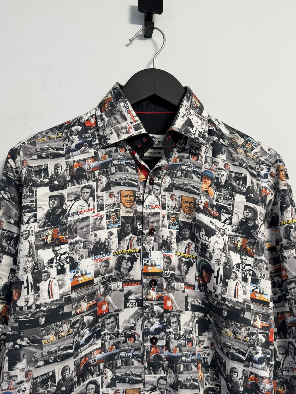 Other Claudio Lugli Couture James Dean Mens All Over Print Shirt Size US S / EU 44-46 / 1 - 2 Thumbnail