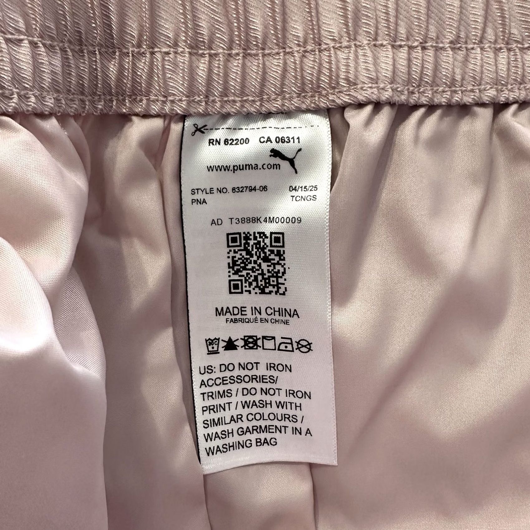 Puma PUMA Scuderia Ferrari Premium Wide Leg Pants Womens S Quilted Pink 632794 Size 28" / US 6 / IT 42 - 5 Thumbnail