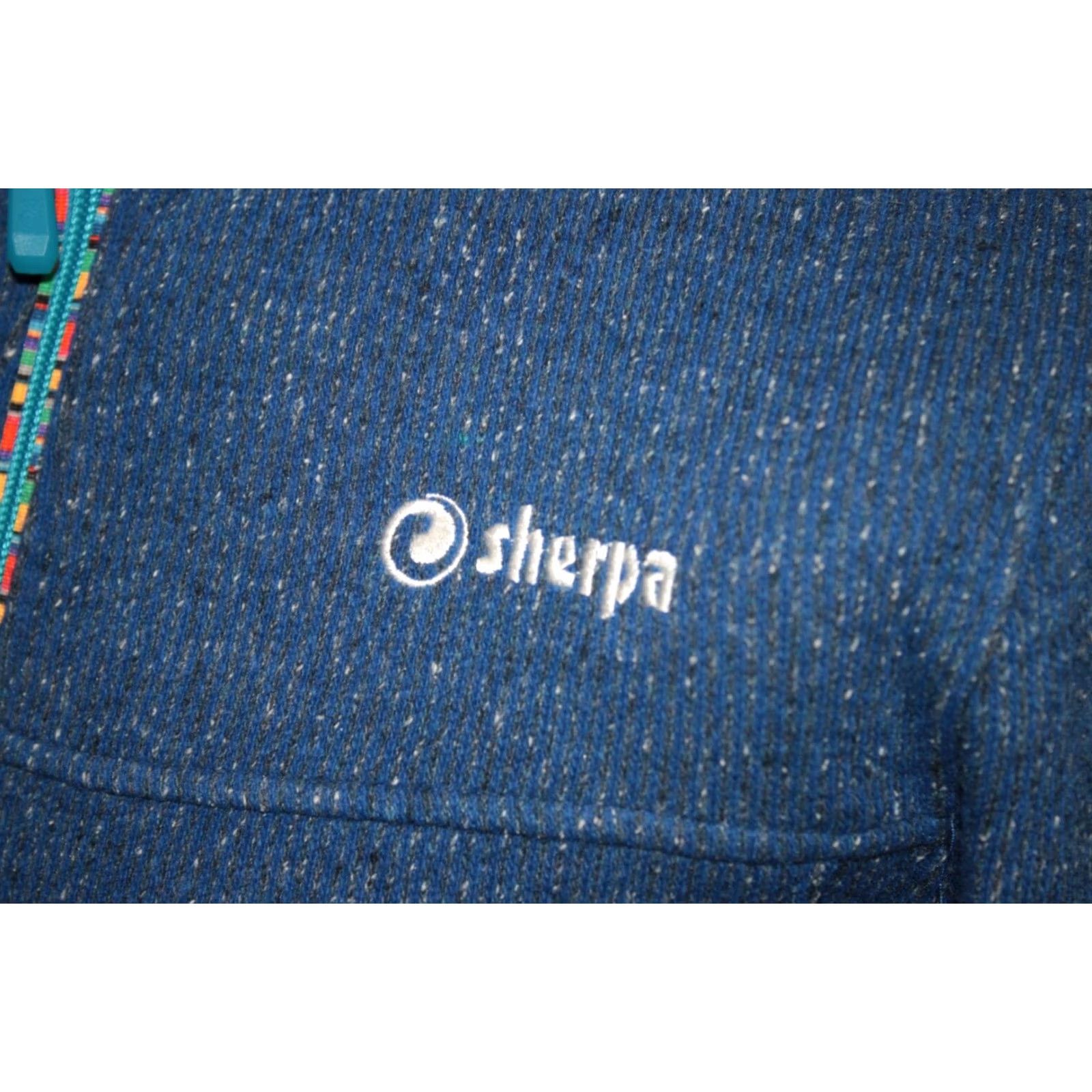 Vintage Sherpa blue full zip jumper jacket active wear Size S Mens Size US S / EU 44-46 / 1 - 2 Thumbnail