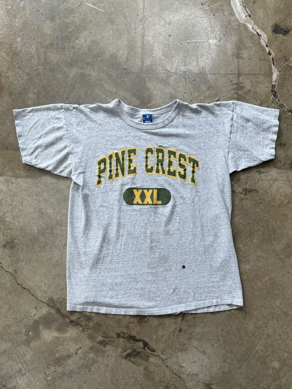 Champion × Vintage Vintage USA tag Champion Pine Crest XXL Tee Sz. XL Size US XL / EU 56 / 4 - 2 Thumbnail