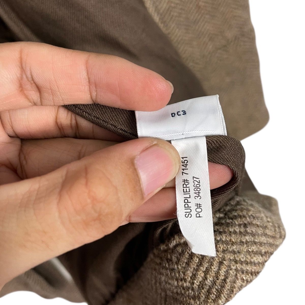 Polo Ralph Lauren Vintage Polo Ralph Lauren Herringbone Wool Jacket Size US L / EU 52-54 / 3 - 19 Thumbnail