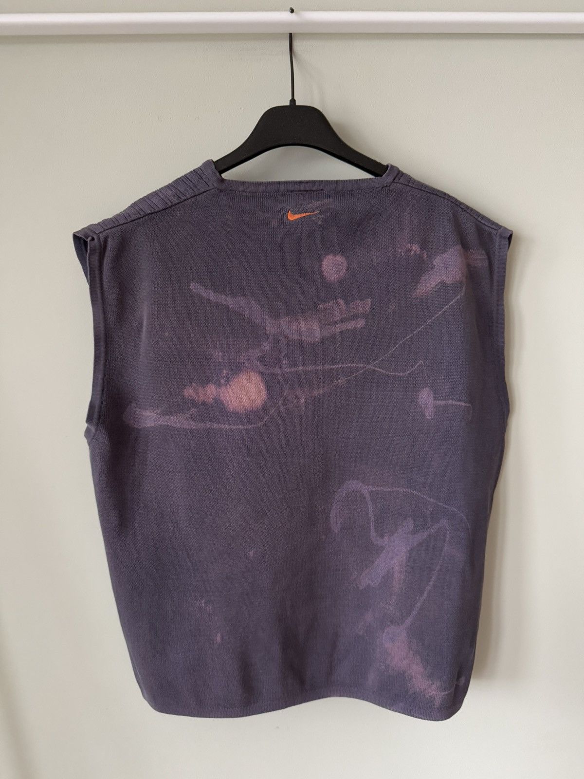 Nike × Vintage Nike y2k vintage tie dye custom made vest Size US M / EU 48-50 / 2 - 2 Thumbnail