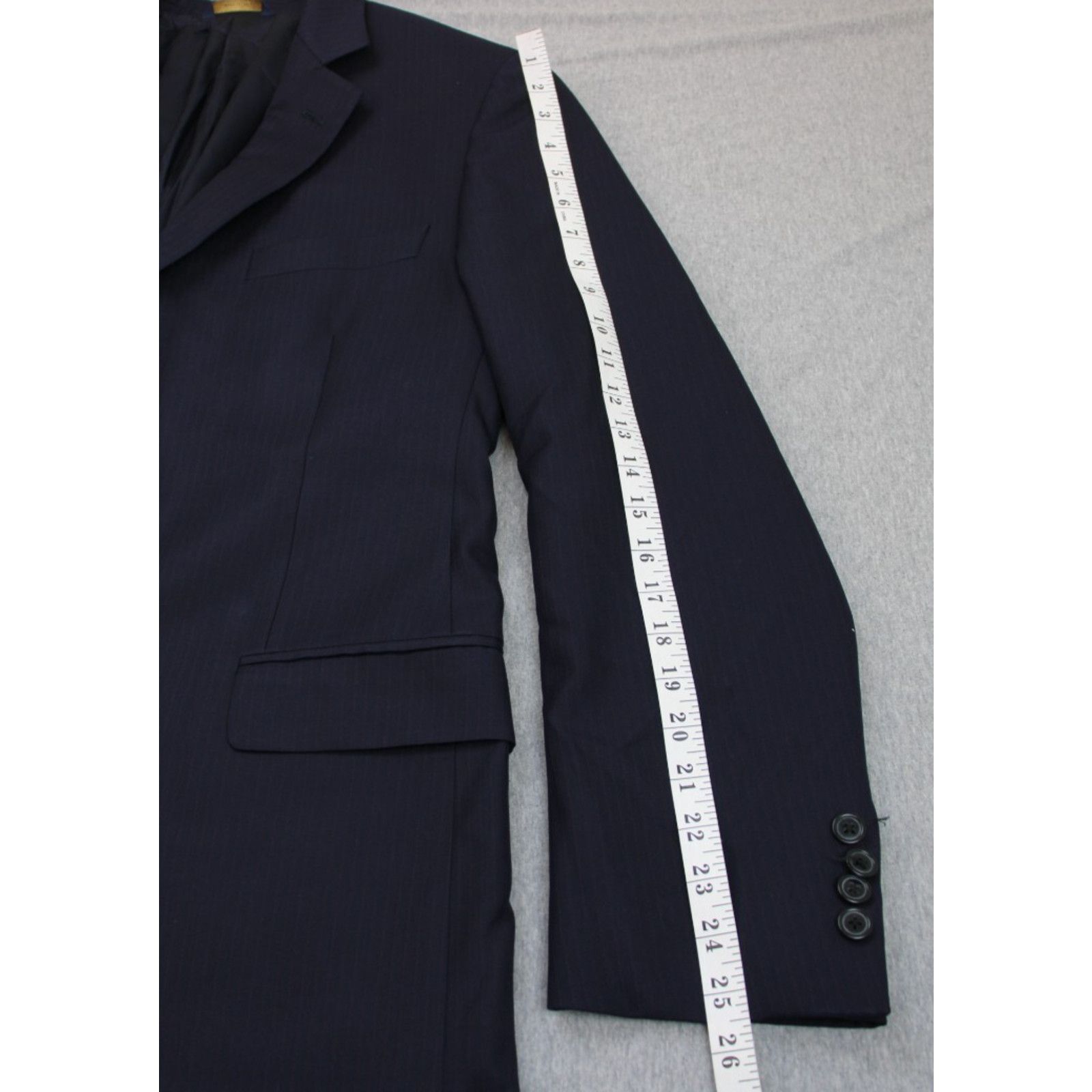 Brooks Brothers Brooks Brothers 1818 Blazer Men's 42L Navy Blue Wool Size 42L - 8 Thumbnail