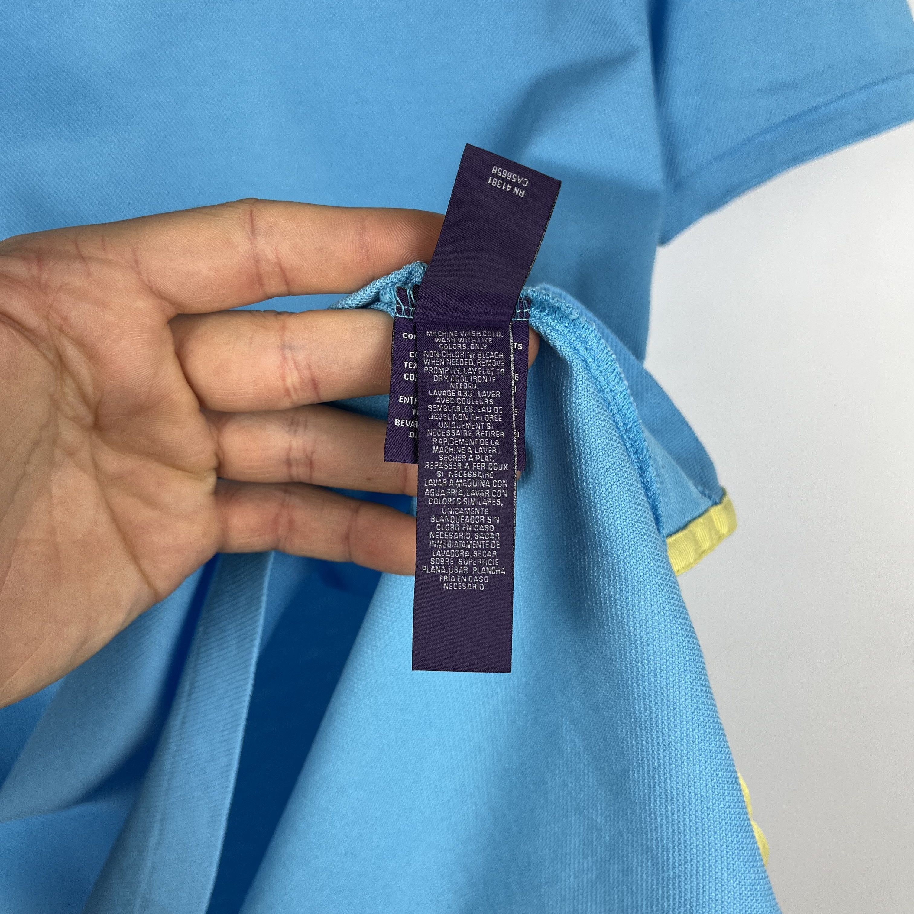 Ralph Lauren Purple Label Ralph Lauren Purple Label Yellow Pony Polo Shirt Size US M / EU 48-50 / 2 - 15 Thumbnail