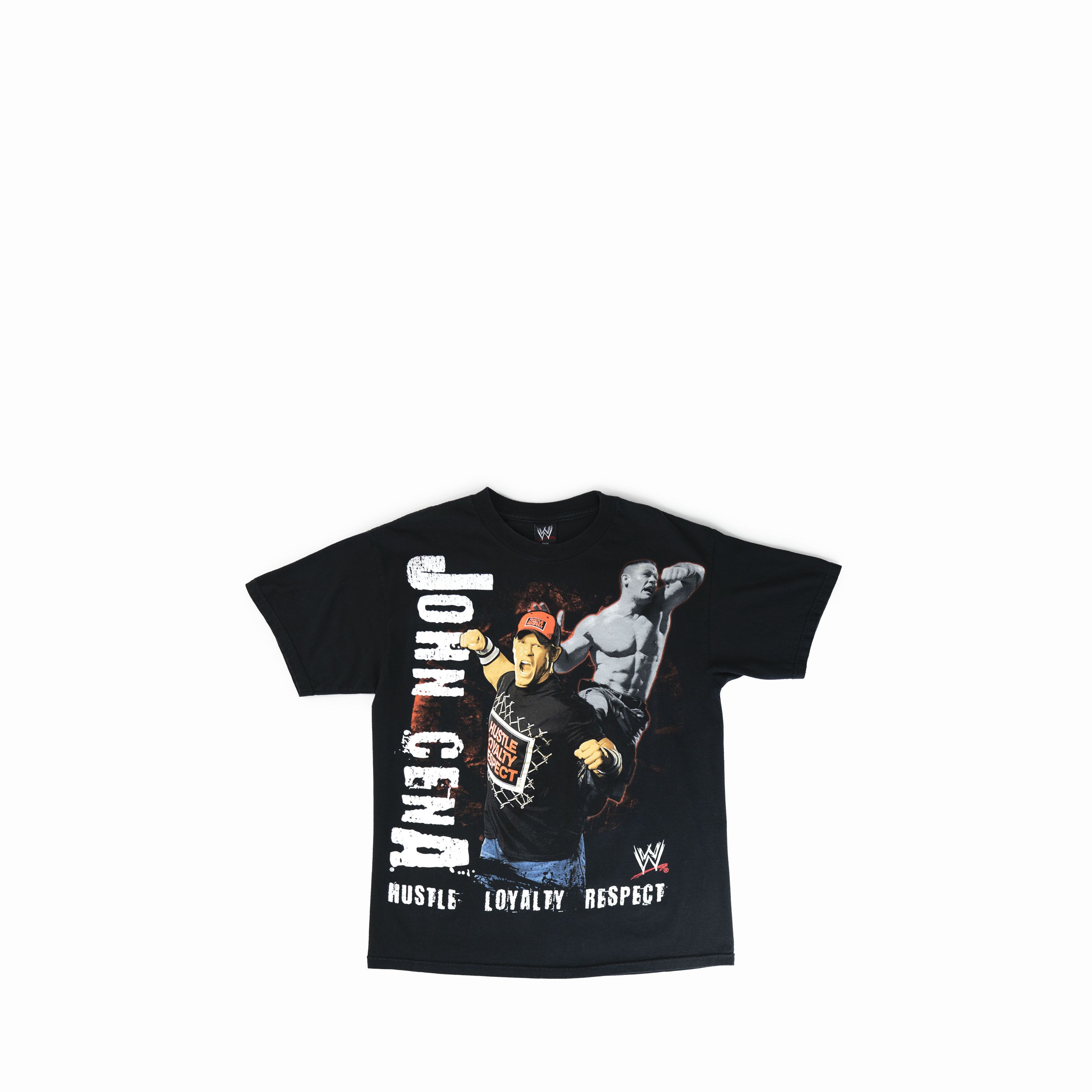 WWE Vintage 2010 John Cena Hustle Loyalty Respect WWE Tee Shirt Size US L / EU 52-54 / 3 - 1 Thumbnail