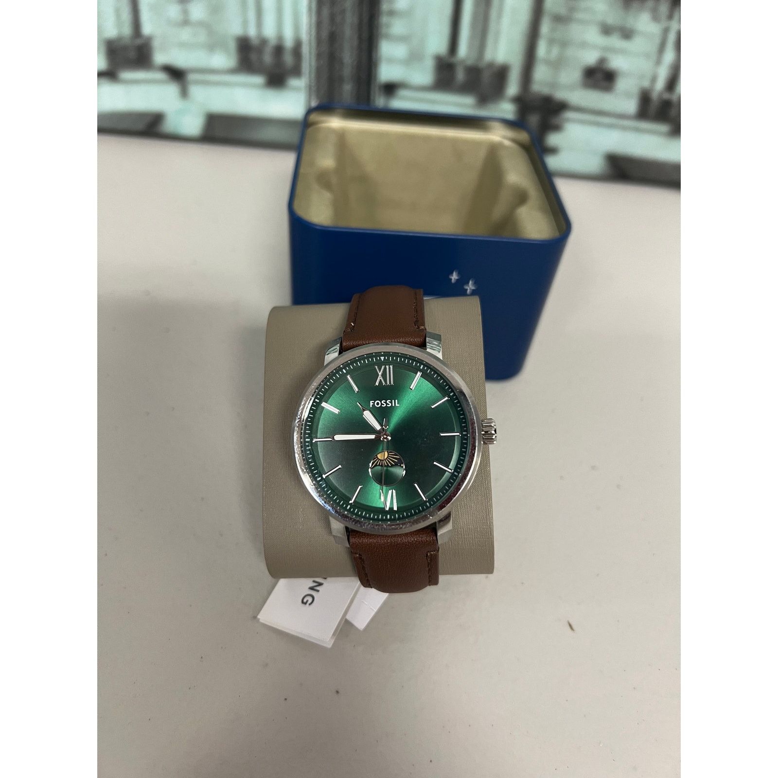 Fossil Fossil BQ2907 Rhett Multifunction Brown Leather Watch Size ONE SIZE - 2 Thumbnail