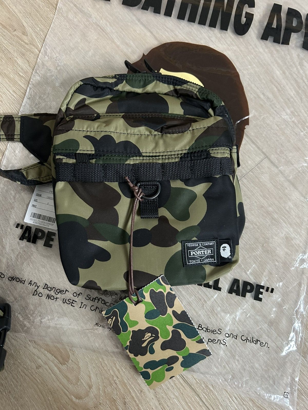 Bape × Porter Bape x Porter Cross Body Bag Size ONE SIZE - 3 Thumbnail