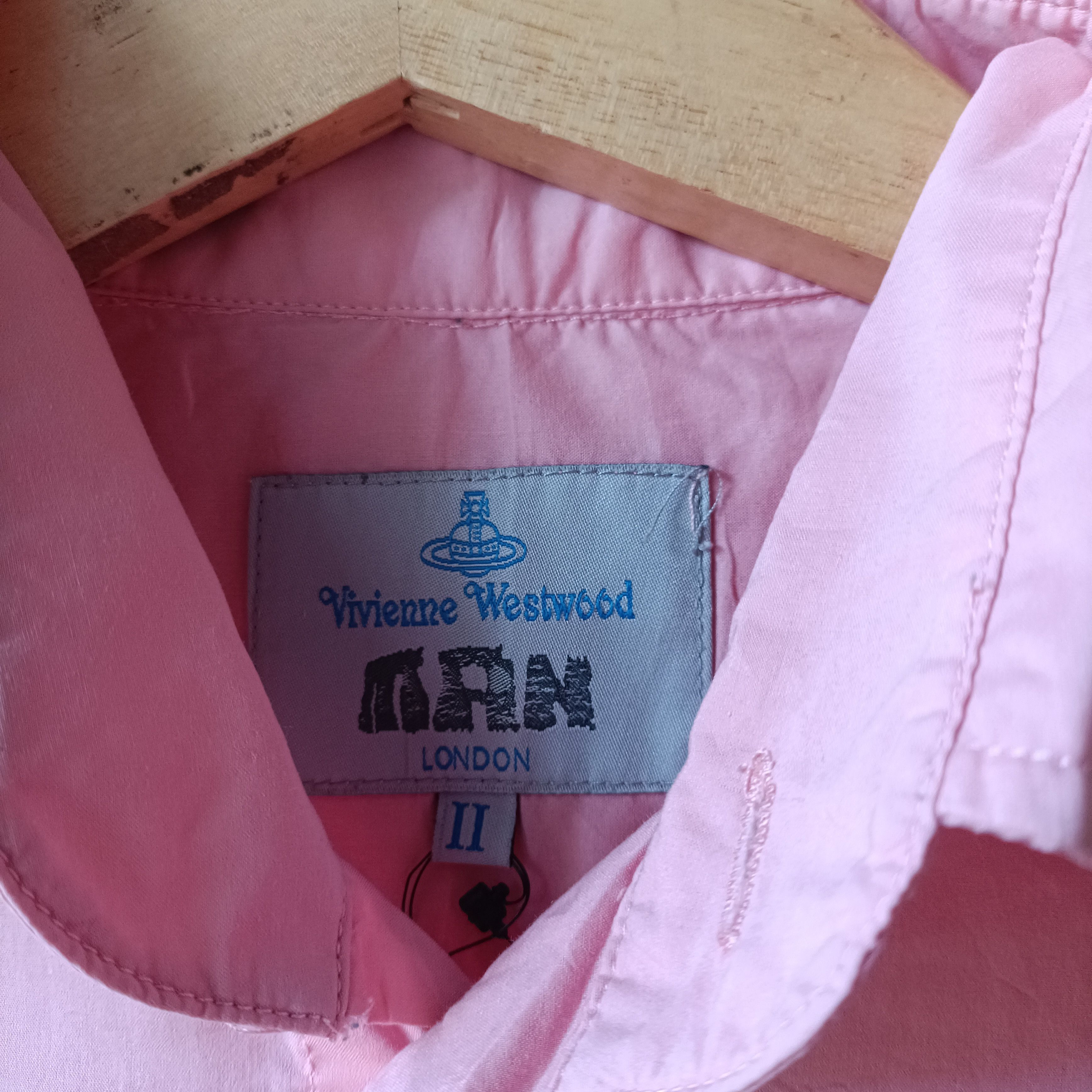 Vivienne Westwood Vivienne Westwood Man Shirt Seditionaries Pink Size US S / EU 44-46 / 1 - 5 Thumbnail
