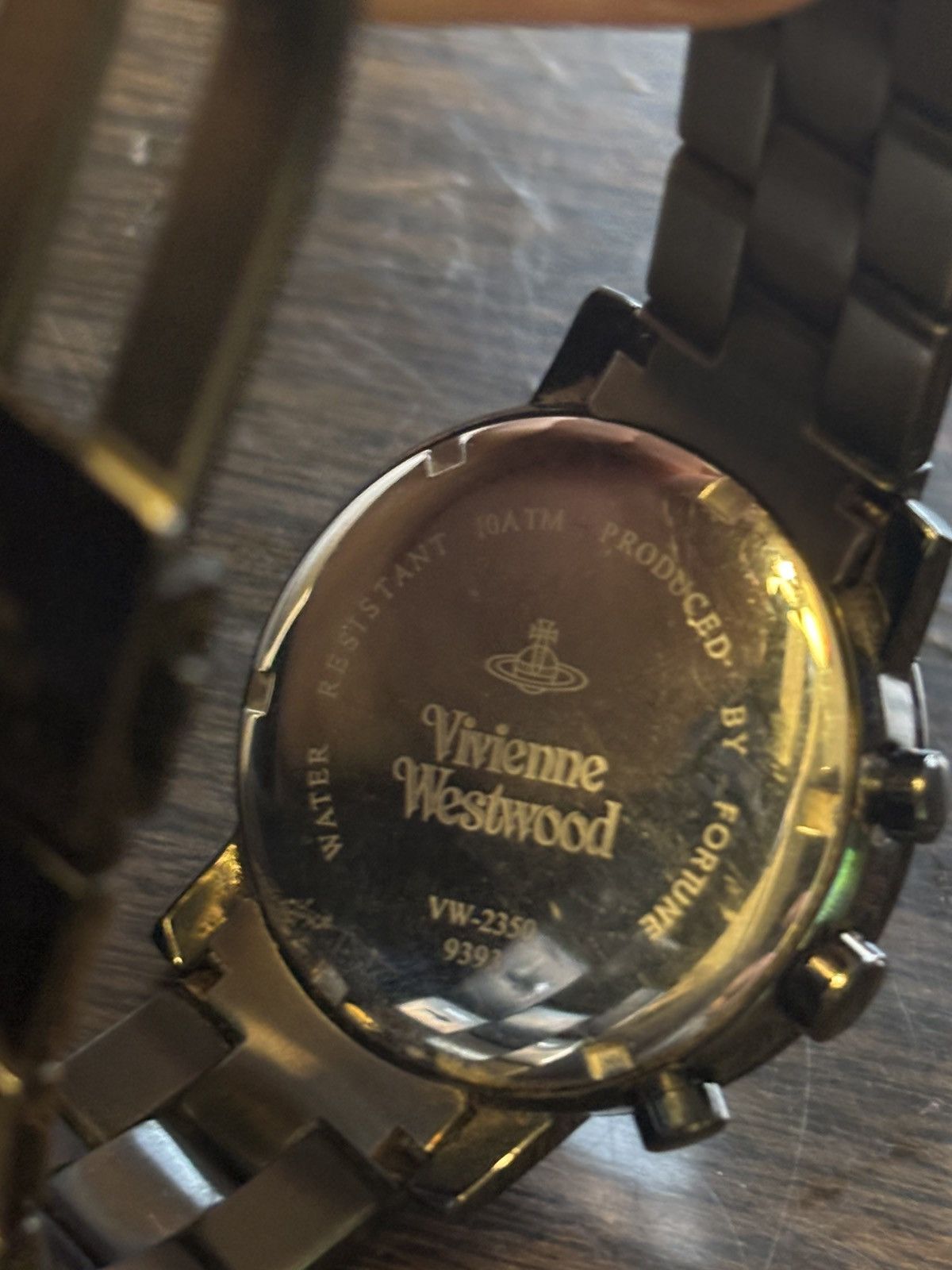 Vivienne Westwood Black Orb Watch Size ONE SIZE - 8 Thumbnail