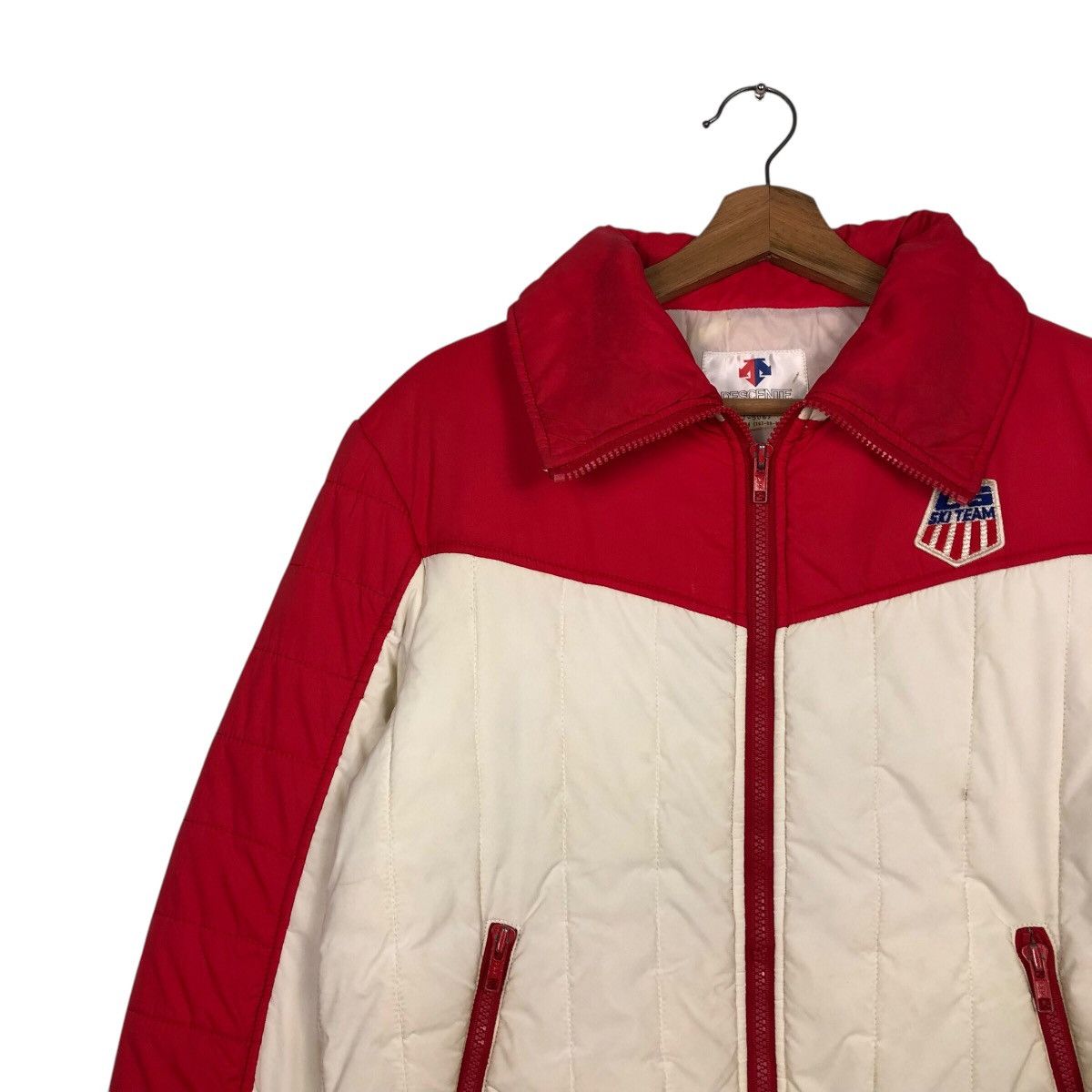 Japanese Brand 📌Vintage Bomber Jacket Us Ski Team Descente Rare Design Size US M / EU 48-50 / 2 - 8 Thumbnail