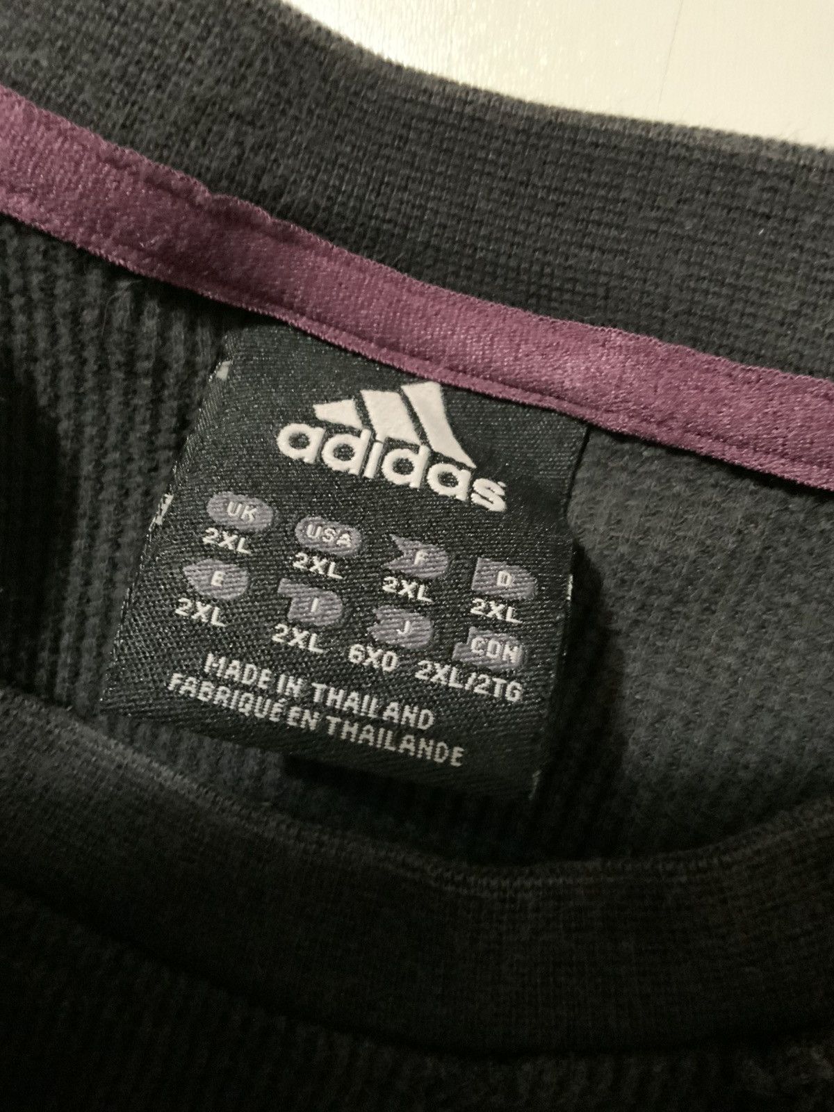 Adidas Adidas 2011 NBA All Star Game LA Waffle Knit Thermal Shirt Size US XXL / EU 58 / 5 - 6 Thumbnail